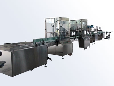Automatic polyurethane foam filling agent filling line