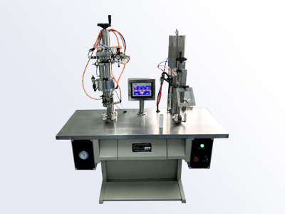 Semi-automatic binary inflatable sealing can material integr